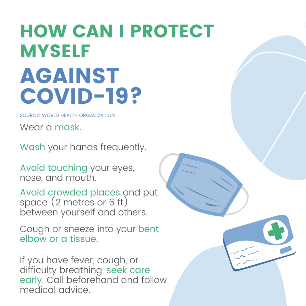 How can I protect myself against COVID-19?